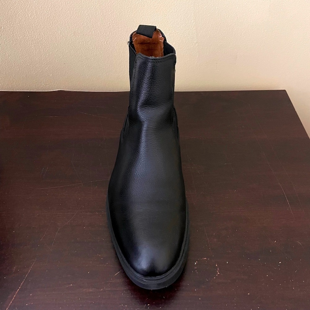 Stacy Adams Redzone Collection Mens Black Leather Chelsea Boots Ankle Boot - Picture 4 of 9